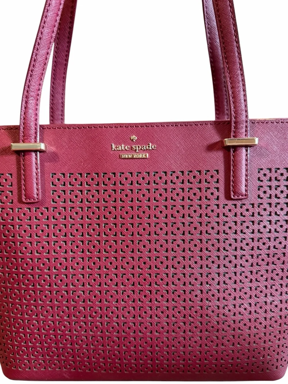Kate Spade Cedar Street Perforated Harmony Tote NWOT